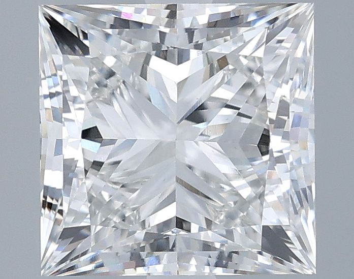 3.50 ct. princess Lab Grown Diamond front image