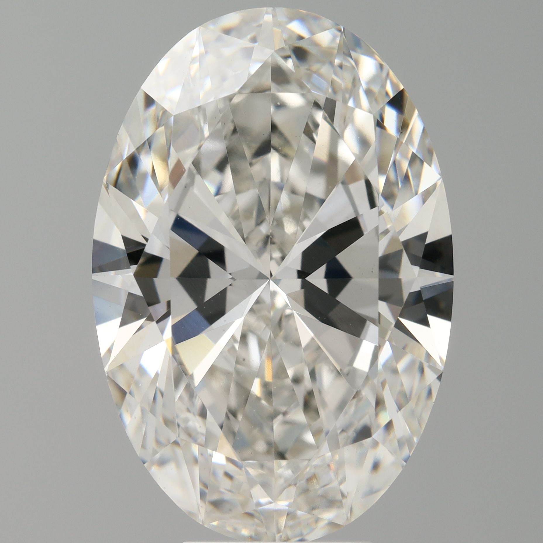 8.00 ct. oval Lab Grown Diamond front image