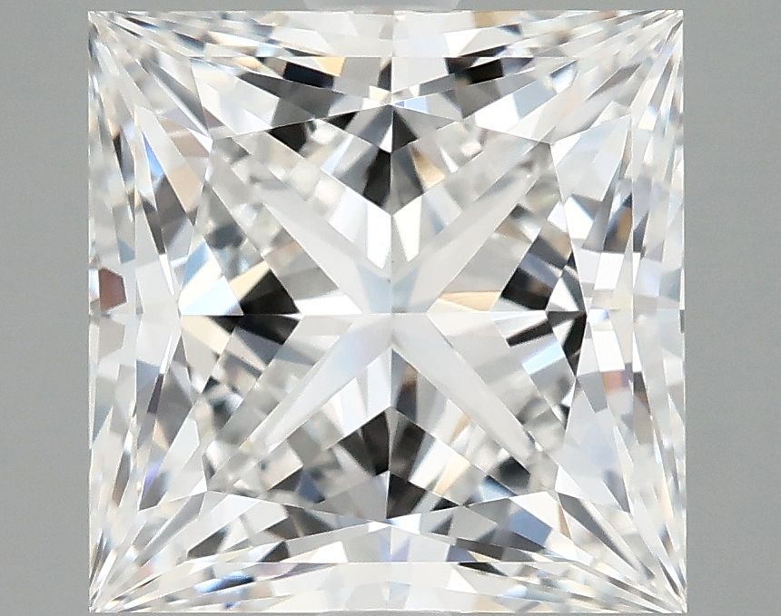 4.19 ct. princess Lab Grown Diamond front image