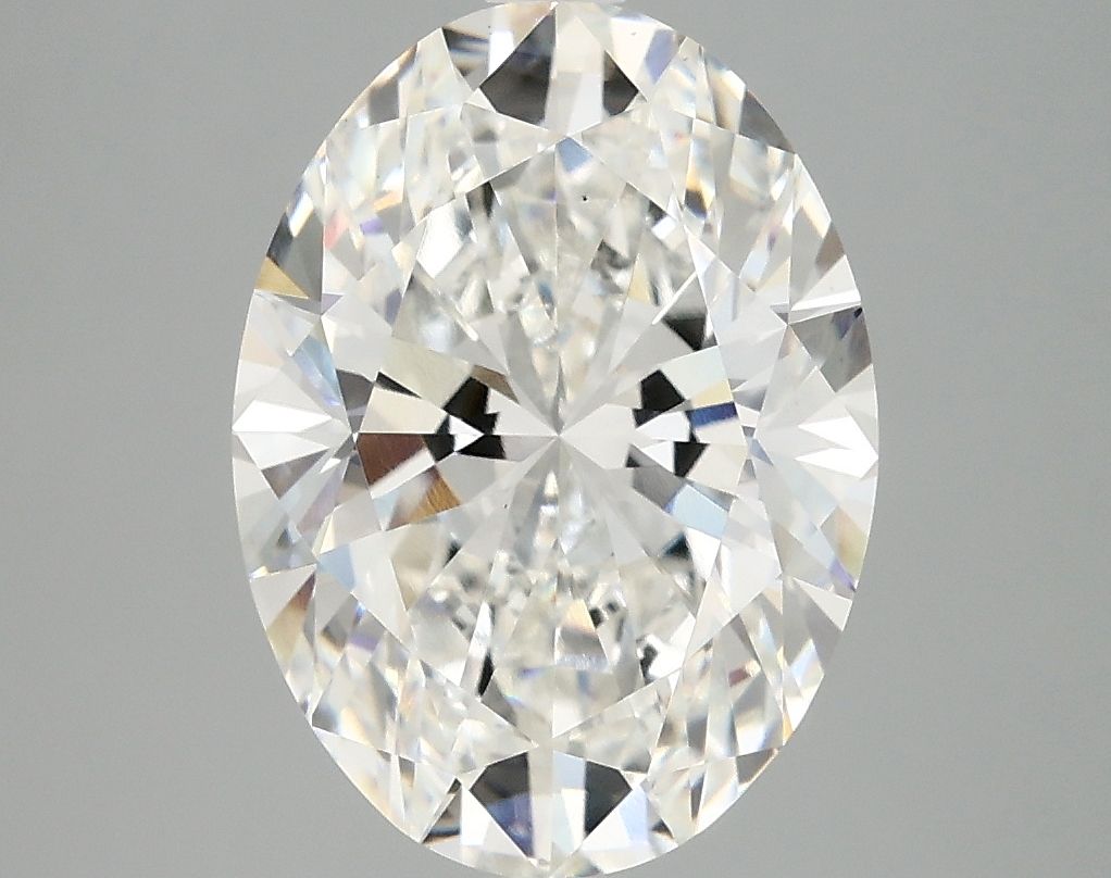 4.09 ct. oval Lab Grown Diamond front image