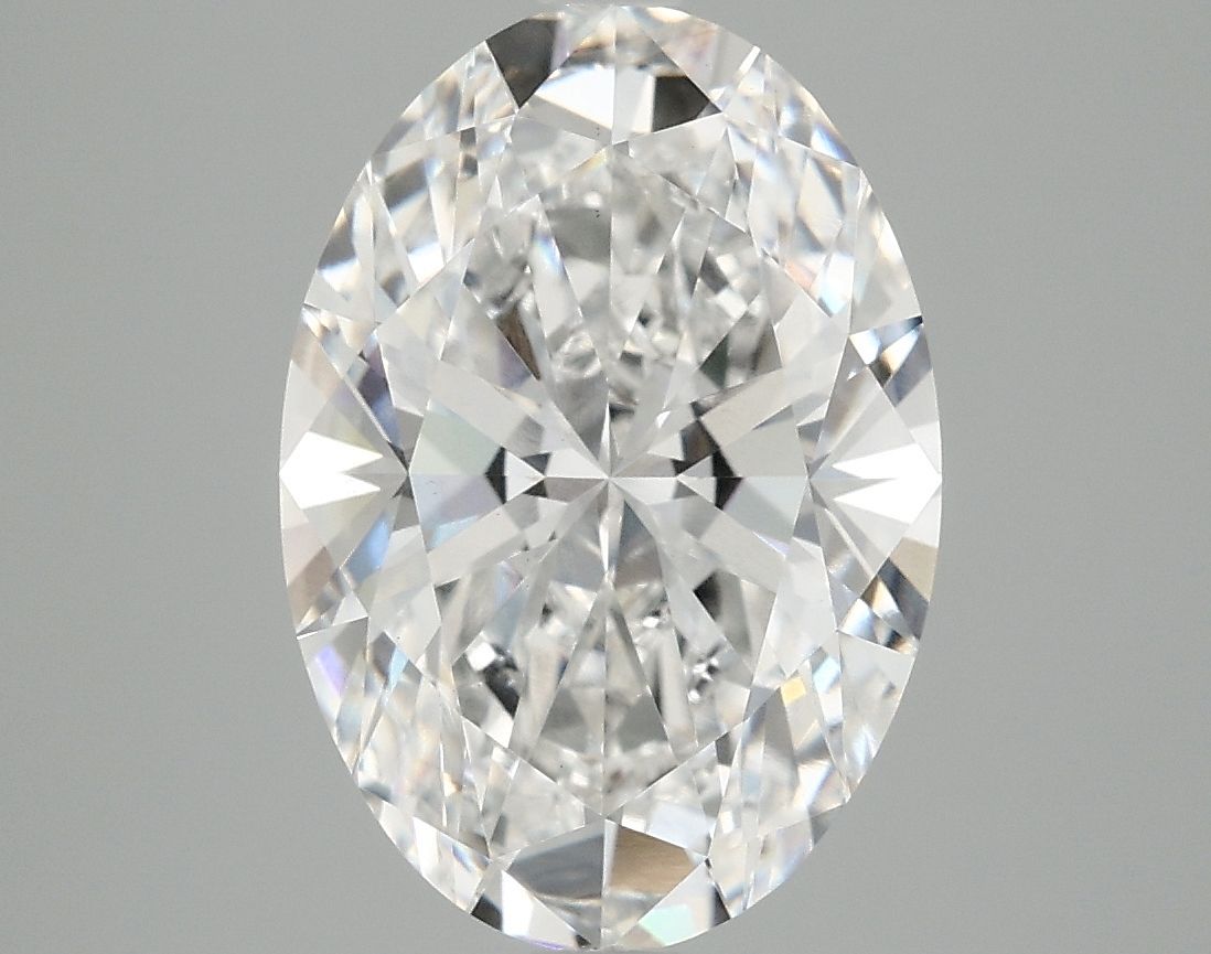 4.05 ct. oval Lab Grown Diamond front image