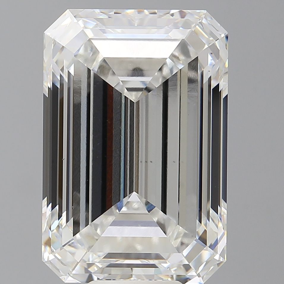 12.59 ct. emerald Lab Grown Diamond front image