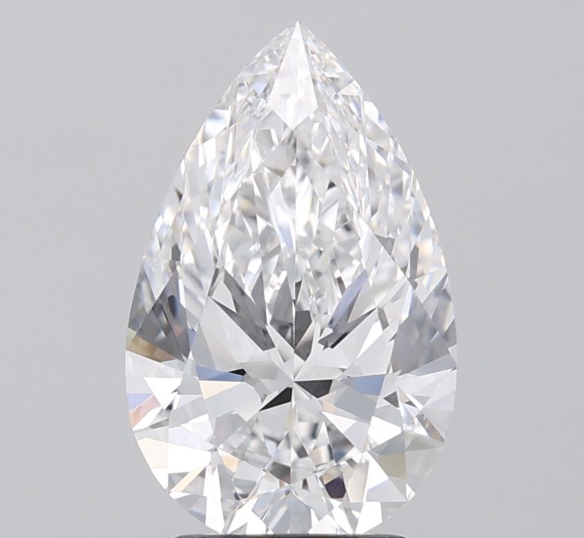 2.50 ct. pear Lab Grown Diamond front image