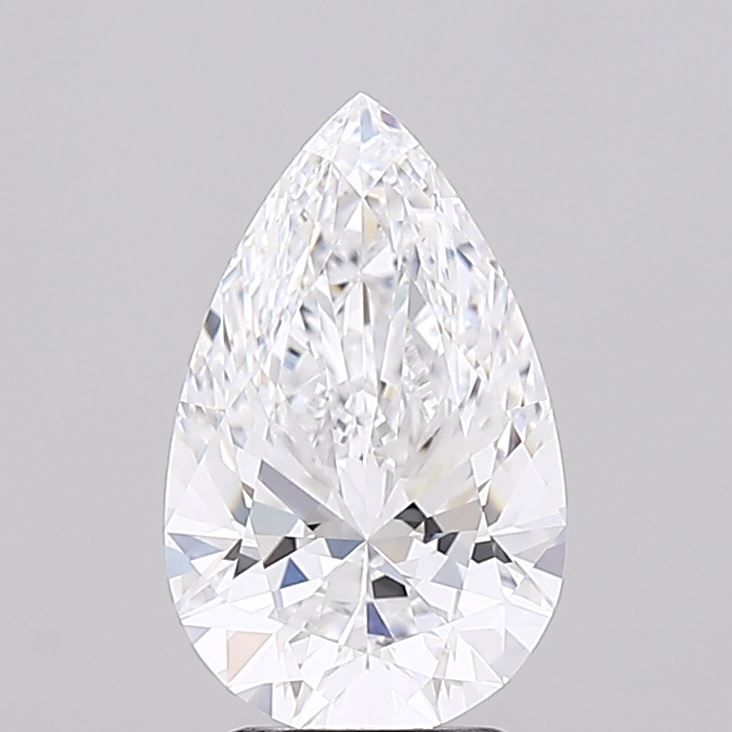 Diament LG gruszka, 3.08 ct, D, IF