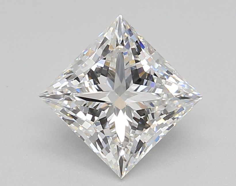 Diament LG princess, 1.52 ct, E, VVS2