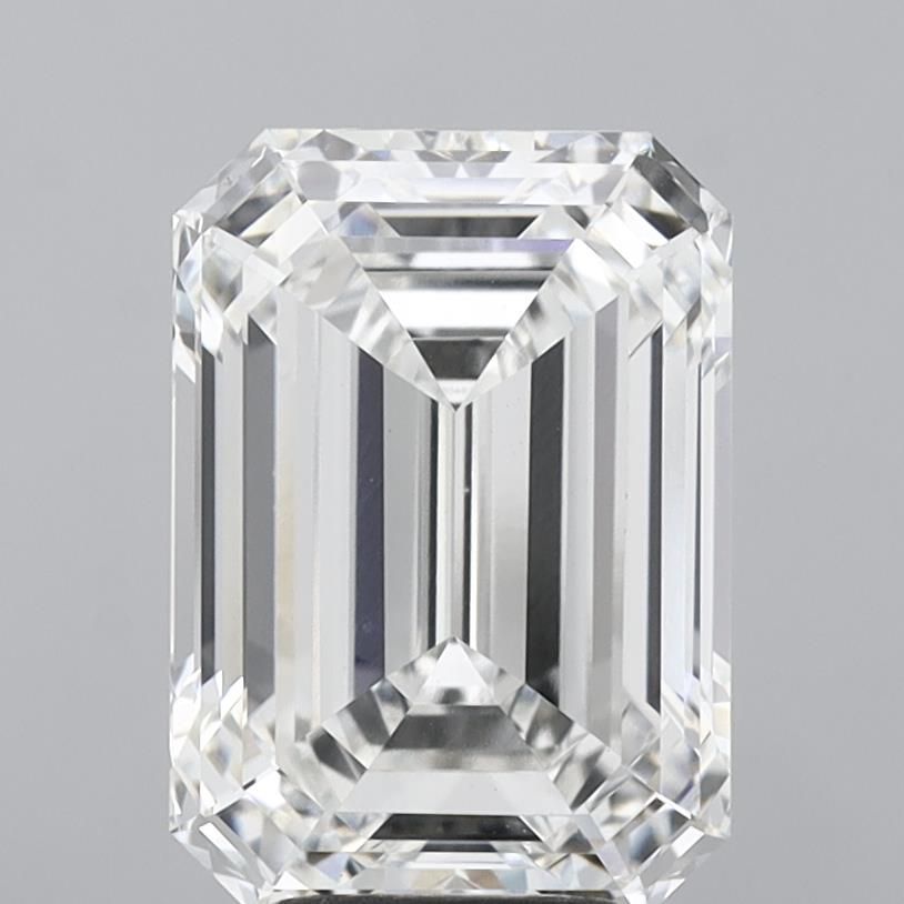 5.04 ct. emerald Lab Grown Diamond front image