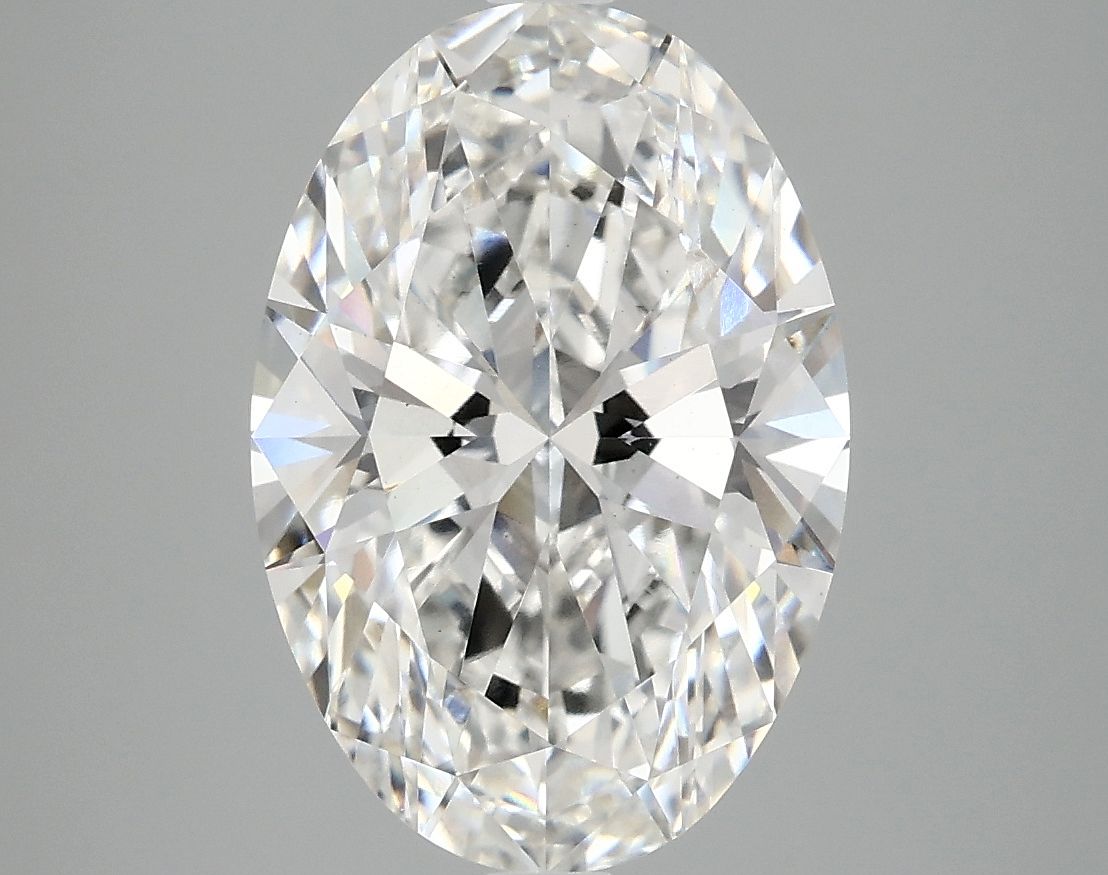 4.08 ct. oval Lab Grown Diamond front image