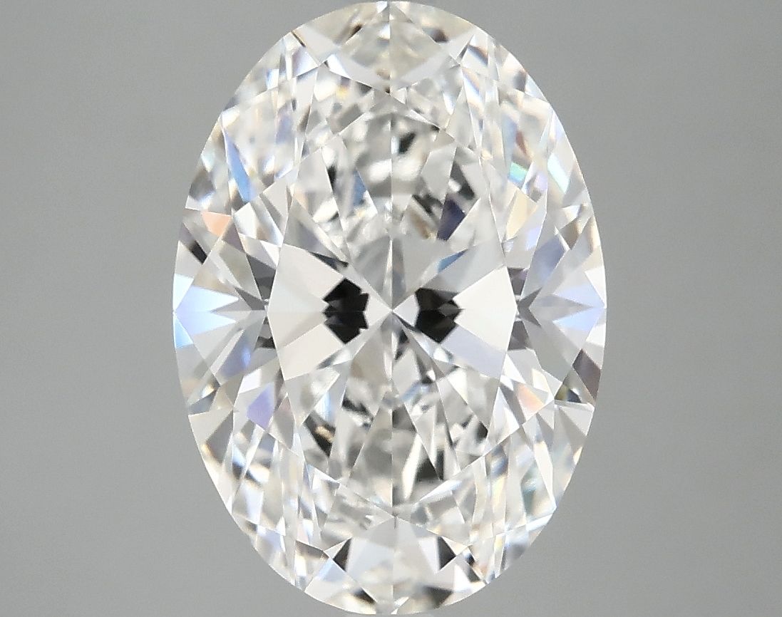 4.10 ct. oval Lab Grown Diamond front image