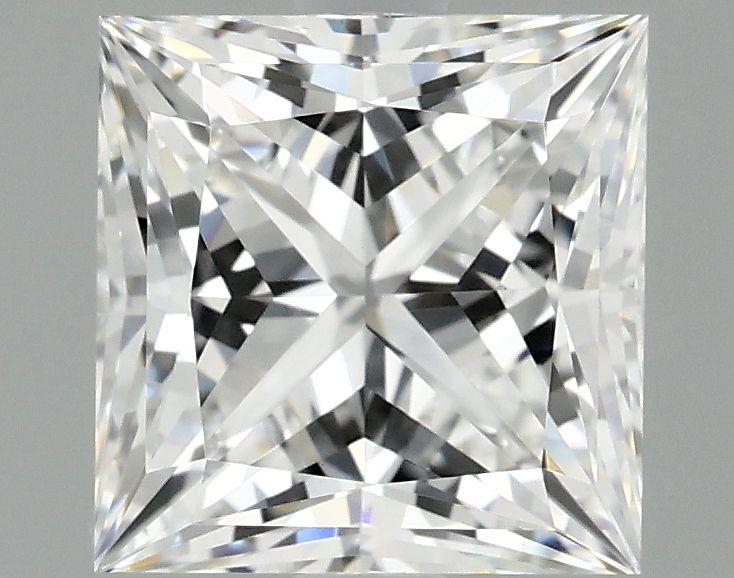 2.09 ct. princess Lab Grown Diamond front image