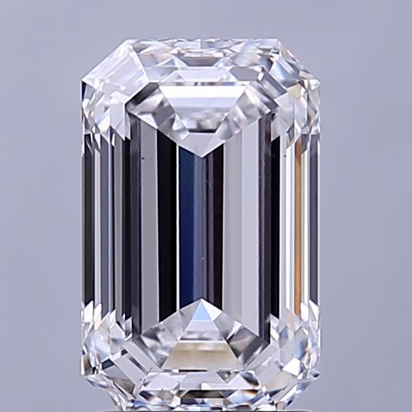 2.33 ct. emerald Lab Grown Diamond front image