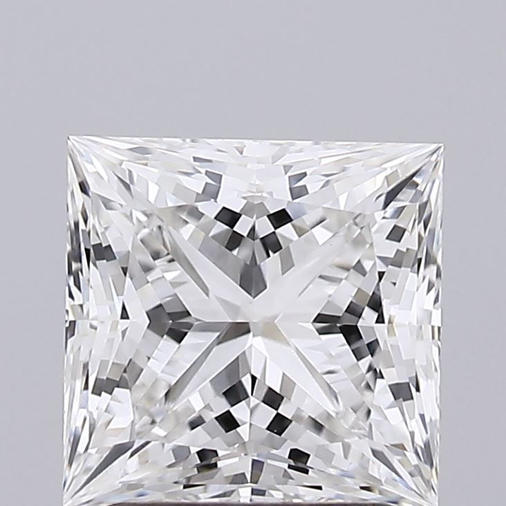 2.07 ct. princess Lab Grown Diamond front image