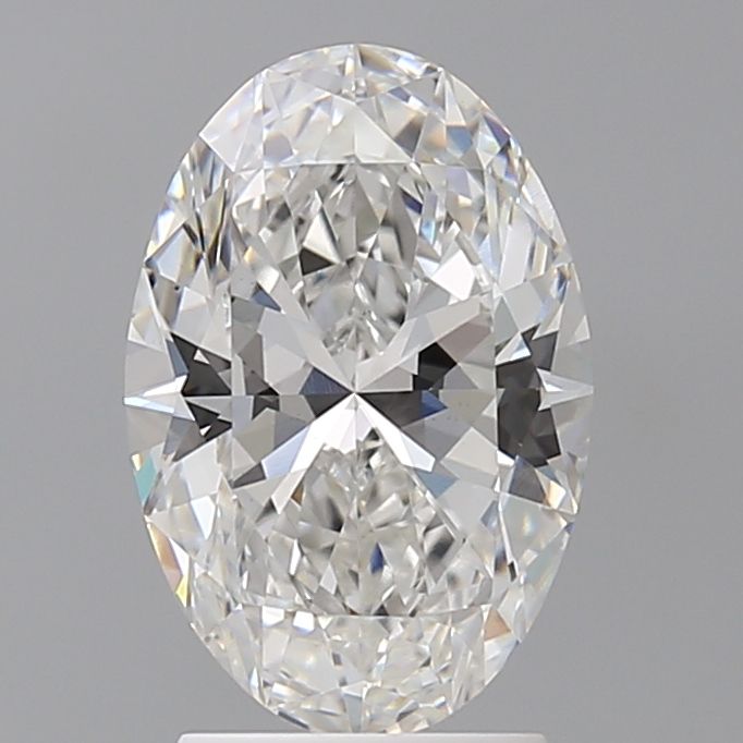 2.55 ct. oval Lab Grown Diamond front image