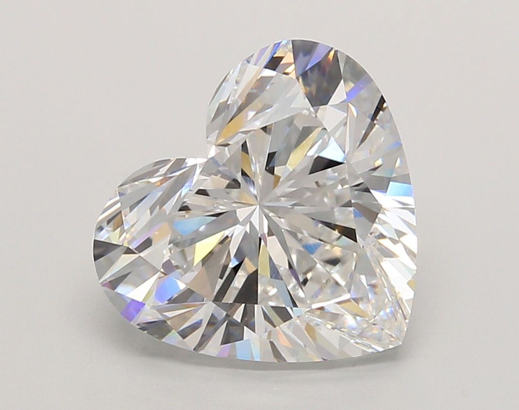 5.06 ct. heart Lab Grown Diamond front image