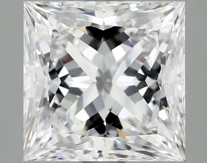 2.10 ct. princess Lab Grown Diamond front image