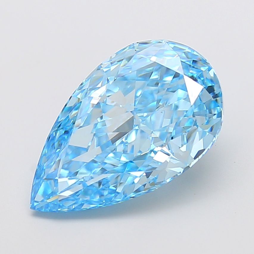 7.02 ct. pear Lab Grown Diamond front image
