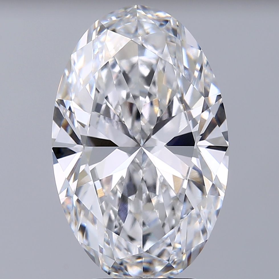 4.18 ct. oval Lab Grown Diamond front image