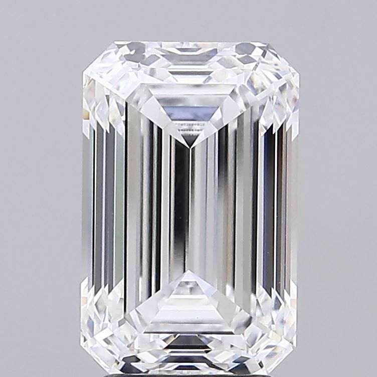 3.76 ct. emerald Lab Grown Diamond front image