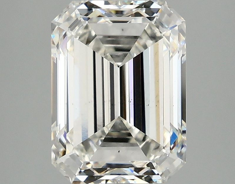 2.93 ct. emerald Lab Grown Diamond front image