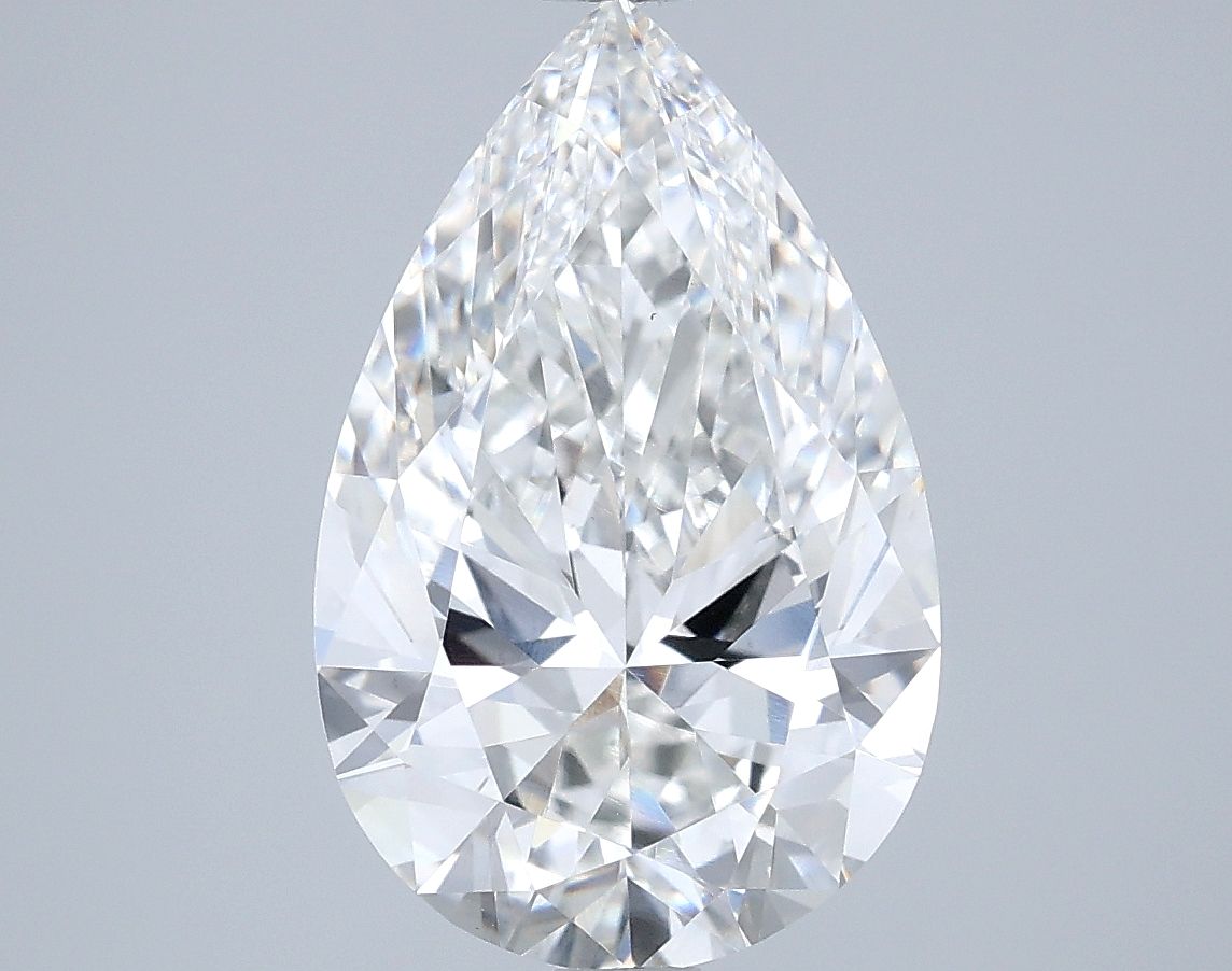3.75 ct. pear Lab Grown Diamond front image