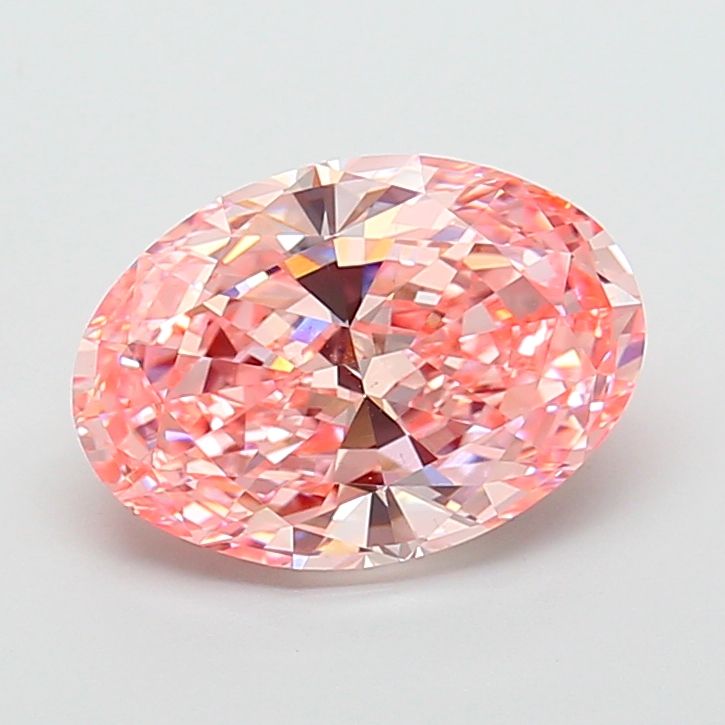 4.02 ct. oval Lab Grown Diamond front image
