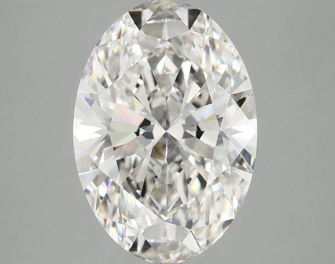 4.10 ct. oval Lab Grown Diamond front image