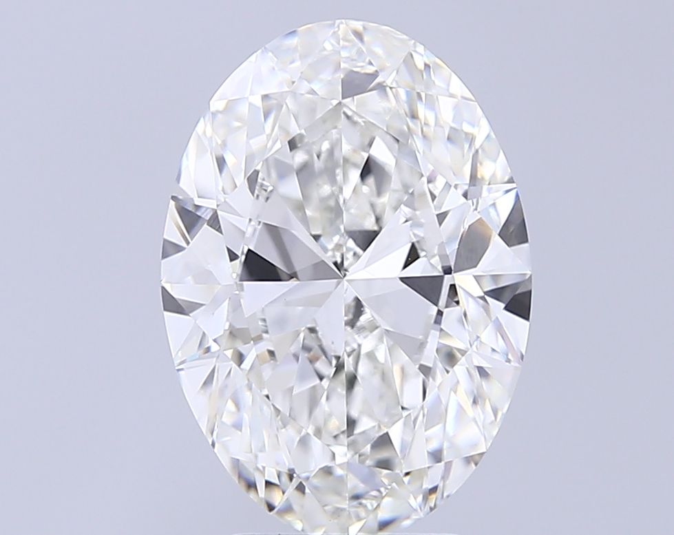 5.00 ct. oval Lab Grown Diamond front image