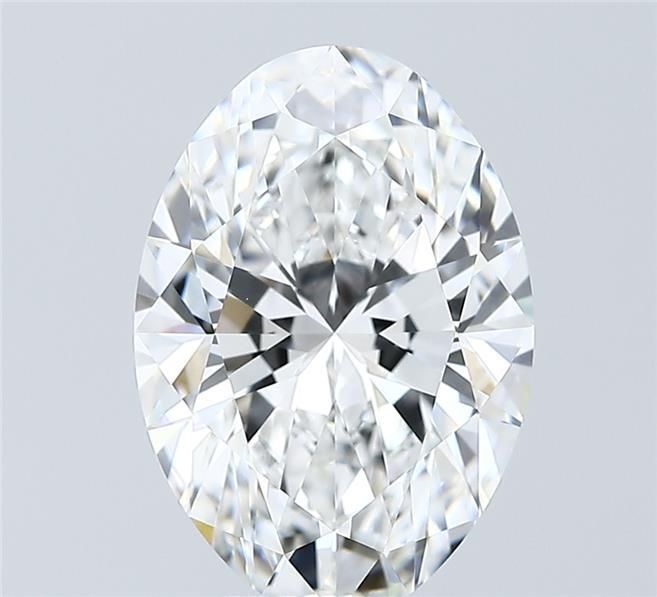 4.08 ct. oval Lab Grown Diamond front image
