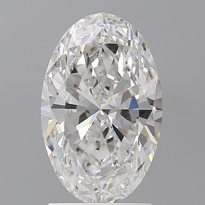 2.10 ct. oval Lab Grown Diamond front image
