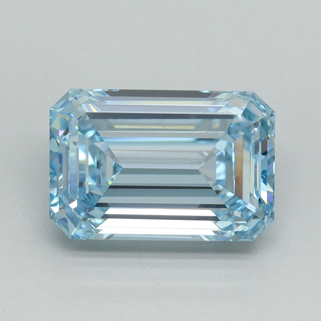 3.41 ct. emerald Lab Grown Diamond front image