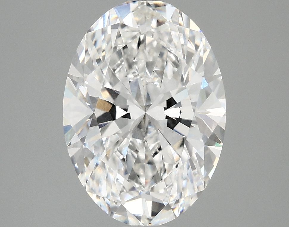 3.04 ct. oval Lab Grown Diamond front image