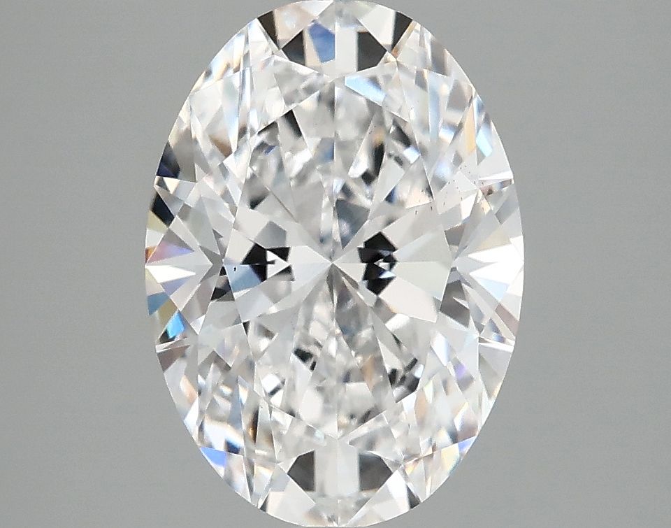 3.10 ct. oval Lab Grown Diamond front image