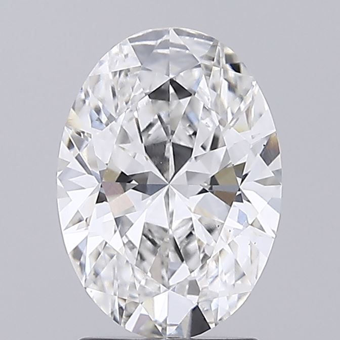 2.07 ct. oval Lab Grown Diamond front image