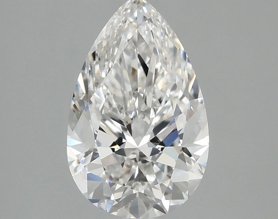 2.10 ct. pear Lab Grown Diamond front image