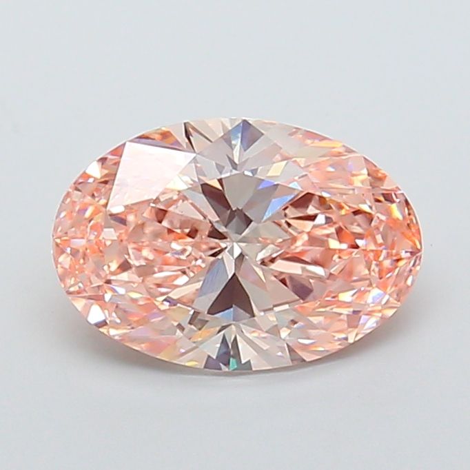 3.02 ct. oval Lab Grown Diamond front image