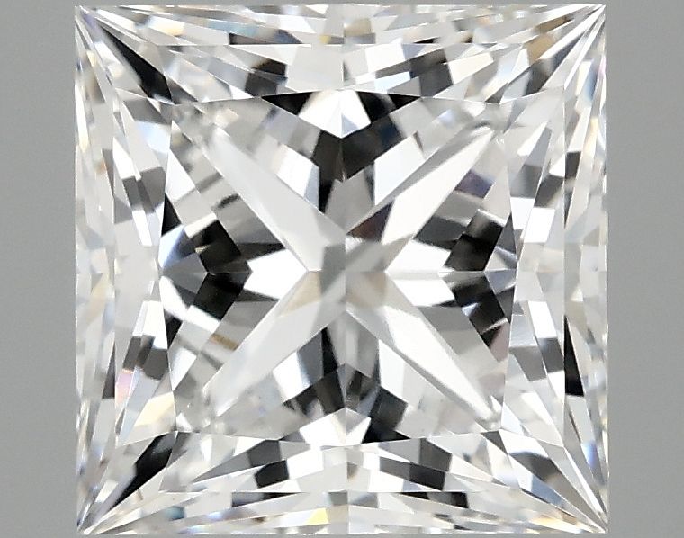 4.17 ct. princess Lab Grown Diamond front image