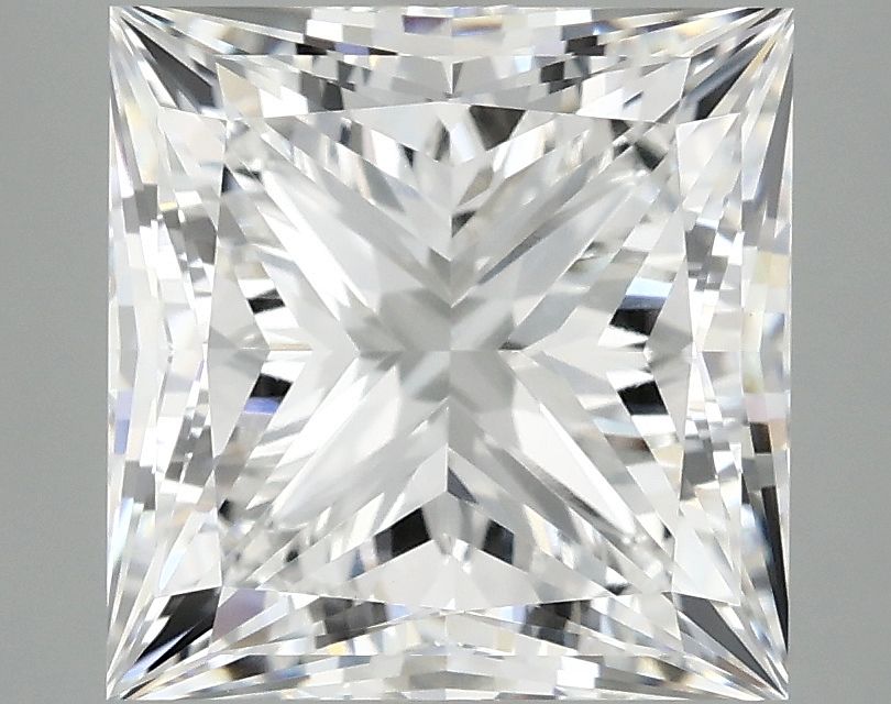 5.06 ct. princess Lab Grown Diamond front image