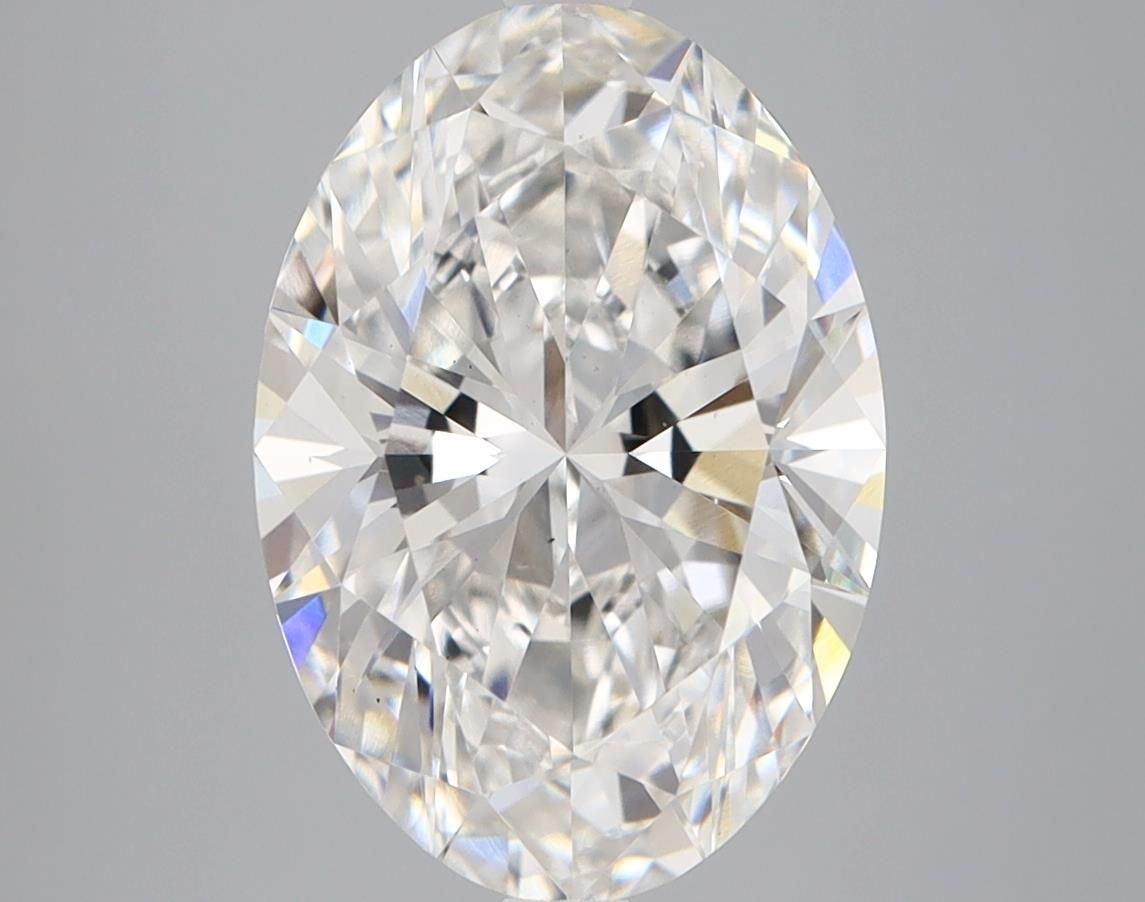 3.76 ct. oval Lab Grown Diamond front image