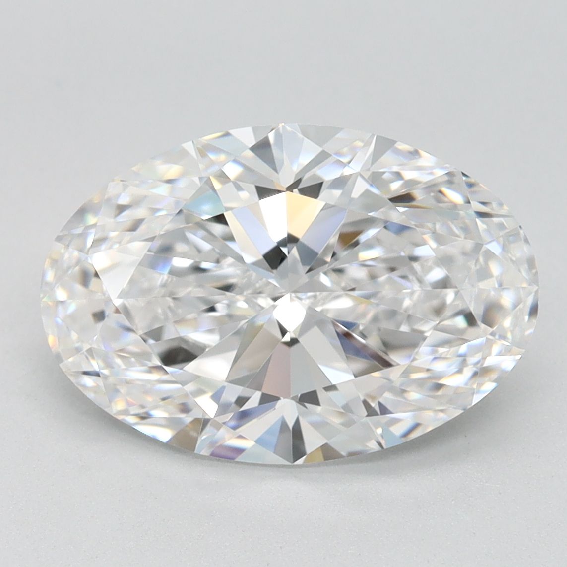 3.01 ct. oval Lab Grown Diamond front image