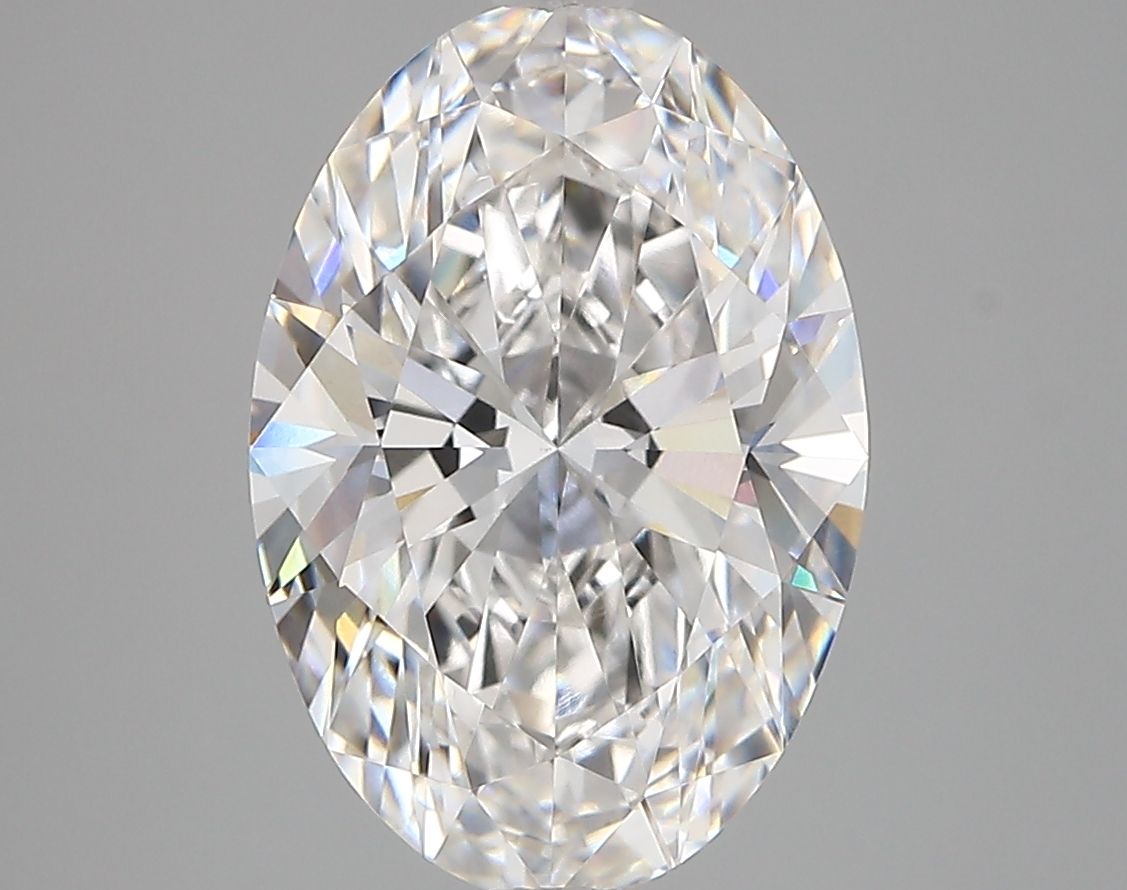 3.80 ct. oval Lab Grown Diamond front image