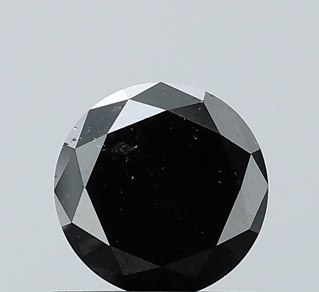 0.67 Carat Round Diamond Black VS1
