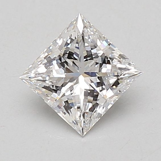 0.90 ct. princess Lab Grown Diamond front image