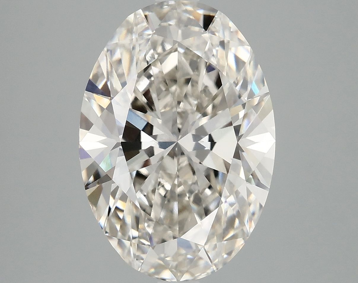 3.98 ct. oval Lab Grown Diamond front image