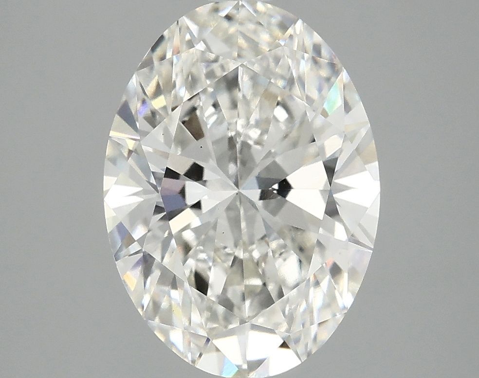 3.08 ct. oval Lab Grown Diamond front image