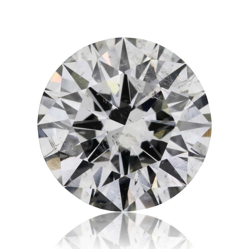 Diamant Rond 2.26 ct - Couleur H - Pureté SI2