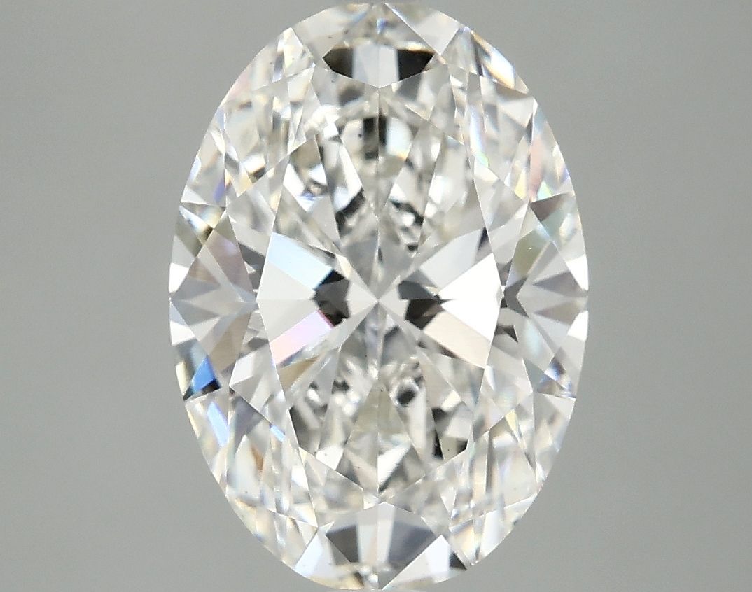 4.02 ct. oval Lab Grown Diamond front image