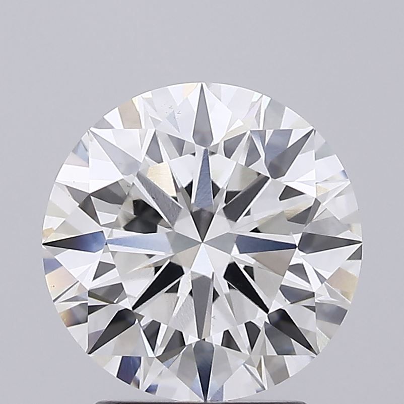 2.70 ct. round Lab Grown Diamond front image