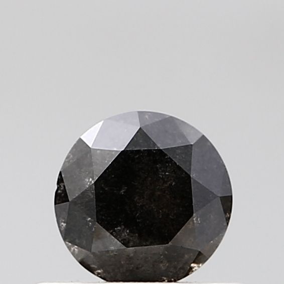 0.5 Carat Round Diamond Salt and Pepper VS2