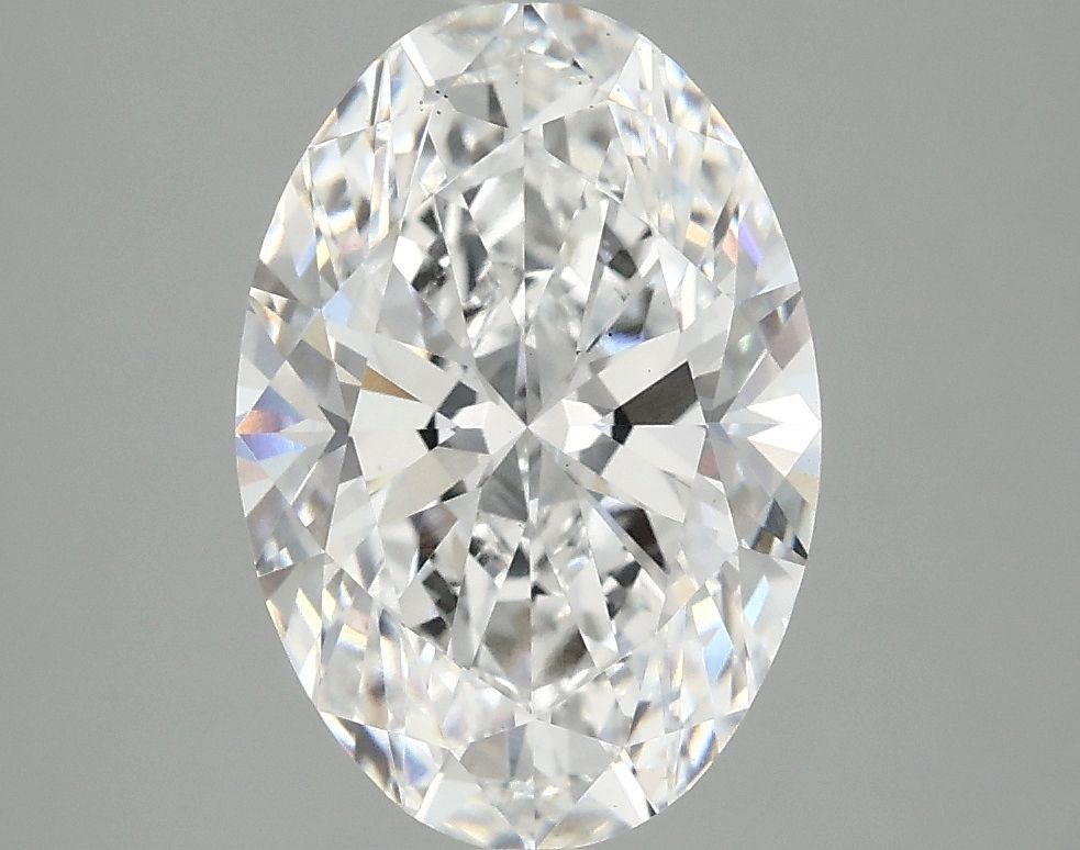 3.07 ct. oval Lab Grown Diamond front image