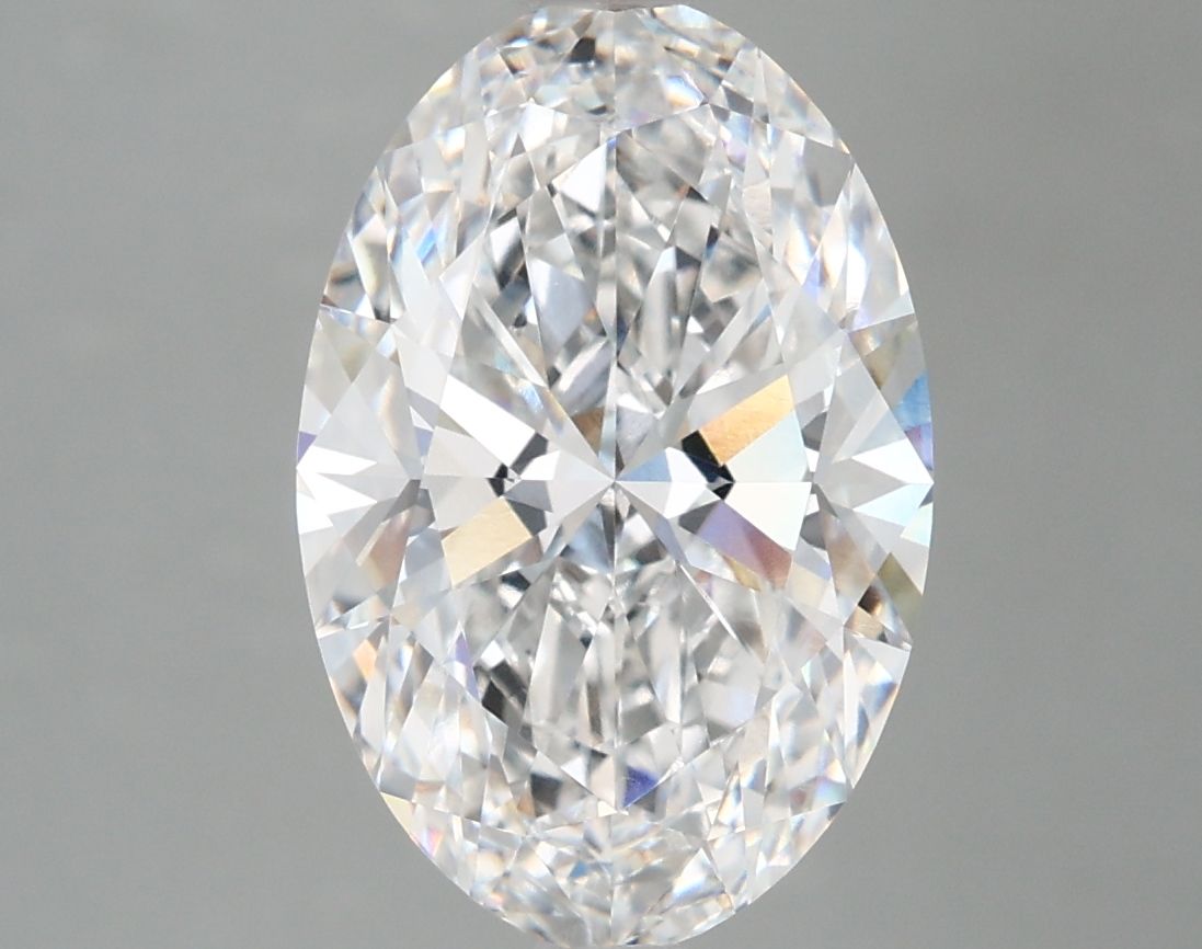 3.84 ct. oval Lab Grown Diamond front image