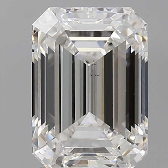 3.07 ct. emerald Lab Grown Diamond front image